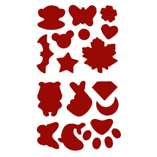 Наклейка-нашивка, водонепроницаемая, не содержащая железа, полиэстер, практичная неувядающая наклейка-аппликация для одежды