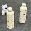 500ml Insulated Water Bottle Dachshund Thermal Car Cup New Vacuum Cup