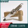 4 шт./лот 1884611070 SILZKR7B11 Иридиевые свечи зажигания для Hyundai Sonata 8 Elantra IX35 18846-11070 Высокое качество SILZKR7B-11