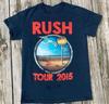Футболка RUSH Рок-группа 2015 Тур размер S-4XL