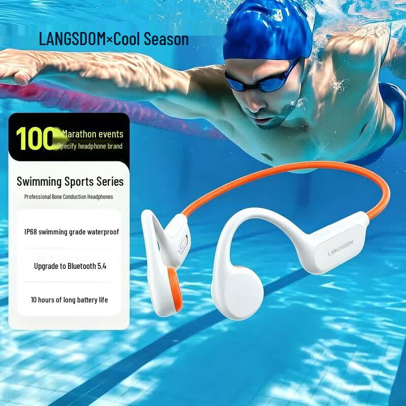 Bluetooth-наушники Lanston Amphibious с открытым ухом и костной проводимостью