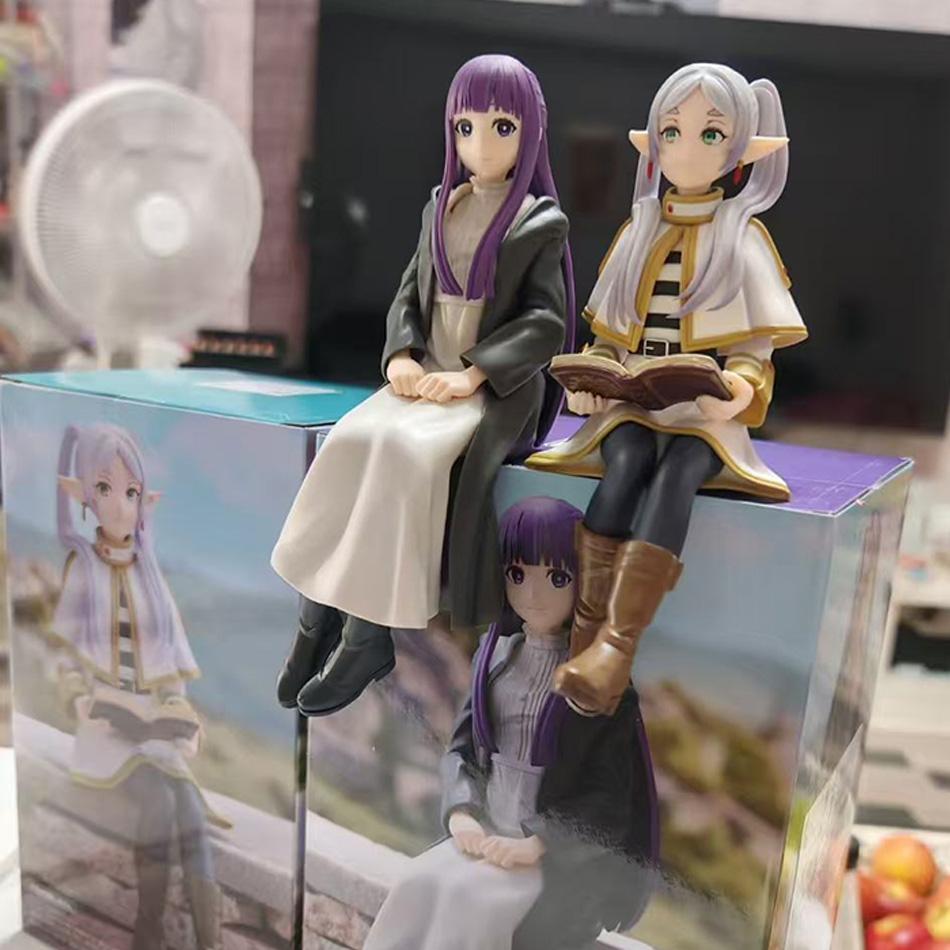 14 см Зажим для лапши Sousou no Frieren Аниме-фигурка девушки Frieren Beyond Journey's End Коллекционная модель игрушки