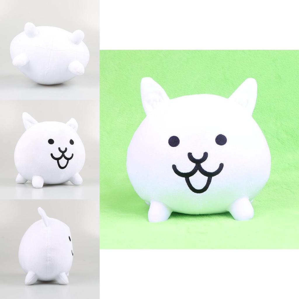 Adorable Battle Cat Plush Toy Filled With Soft Anime Doll Pillow
