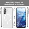 For Samsung Galaxy A36 5G Phone Case, Magnetic Shockproof Transparent Cover for Samsung Galaxy A36 5G