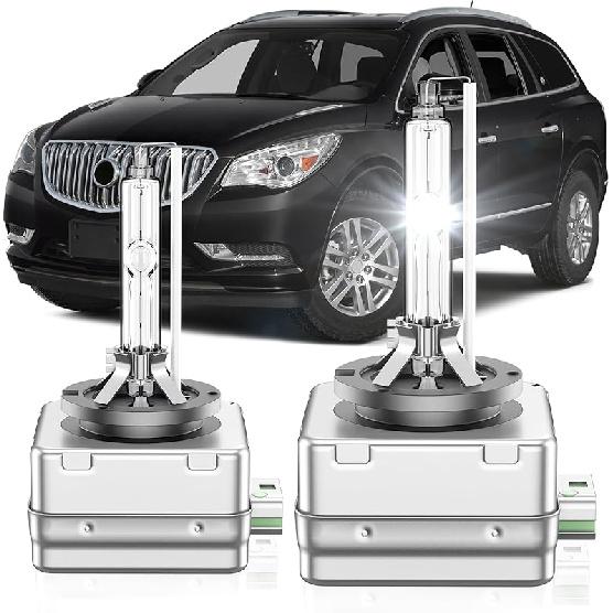 Лампа ксеноновая HID D3S для фар, совместимая с Buick Enclave Envision LaCrosse Regal Cascada 2014-2018 гг. - 35 Вт, улучшенная, ближний и дальний свет