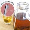 Shimomura Kihan Syrup and Plum Wine Ladle, 60ml [Made in Japan], Dishwasher Safe, Long Handle, Perfect for Scooping from Deep Bottles, Shaved Ice, Fru