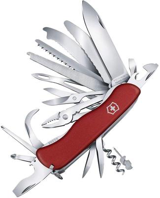 Work Champ Red XL швейцарский армейский нож многофункциональный нож для кемпинга на открытом воздухе оснащен пилой по металлу с напильником по металлу швейцарский производитель 31