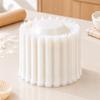 Detachable Mooncakes Molds with Manual Press Operation, Double Ended, Reversible Scalloped & Spirals Edges for Homemades Pastry Shaping Projects