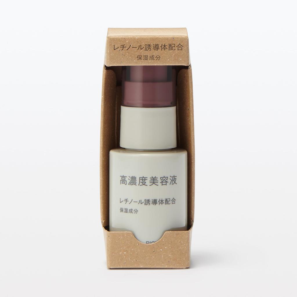 MUJI Высококонцентрированная косметическая сыворотка с производным ретинола 30 мл для антивозрастного ухода и увлажнения
