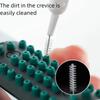 Spin Scrubber Hole Gap For Kitchen Toilet Shower Head Cleaning Brush Spout Washing Phone Hole 10pcs Gap Brush Bathroom Nozzle Anti Clogging