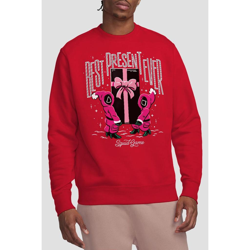 Игра в кальмара Унисекс Взрослый Лучший подарок Толстовка