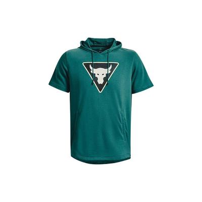 Пуловер с капюшоном и принтом Bull, футболка с короткими рукавами, мужские топы, темно-зеленый 1378019-722