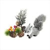 Birthday Gift Christmas Stuffed Toys Squirrel Plush Toys Plush Animal Simulation Squirrel