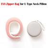 Hard U Type Neck Pillow Case EVA Memory Foam Pillow Box 2024 Storage Bag  Travel