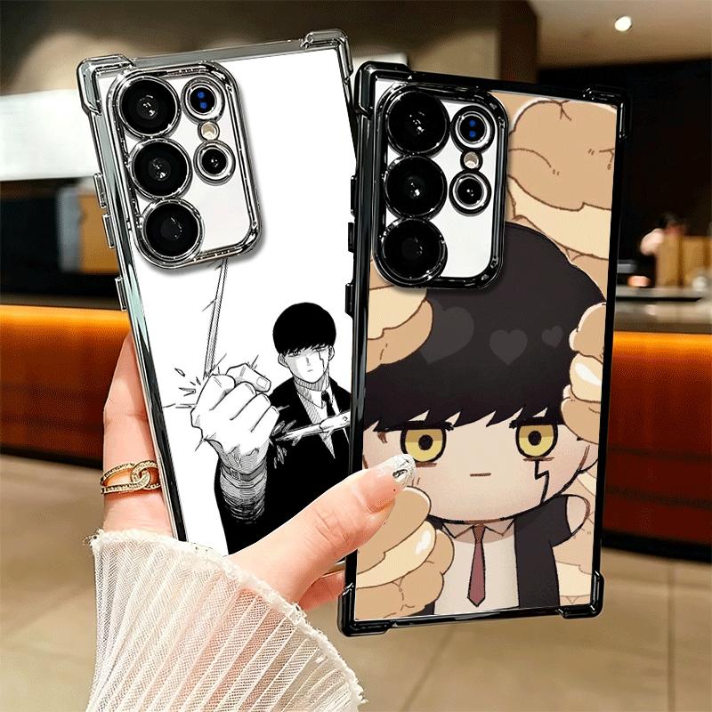 Чехол для телефона Mashle Magic And Muscles Anime с покрытием для Samsung Galaxy S24 S25 FE S26 Edge S23 Ultra S22 S21 Plus S20 Противоударный Ai