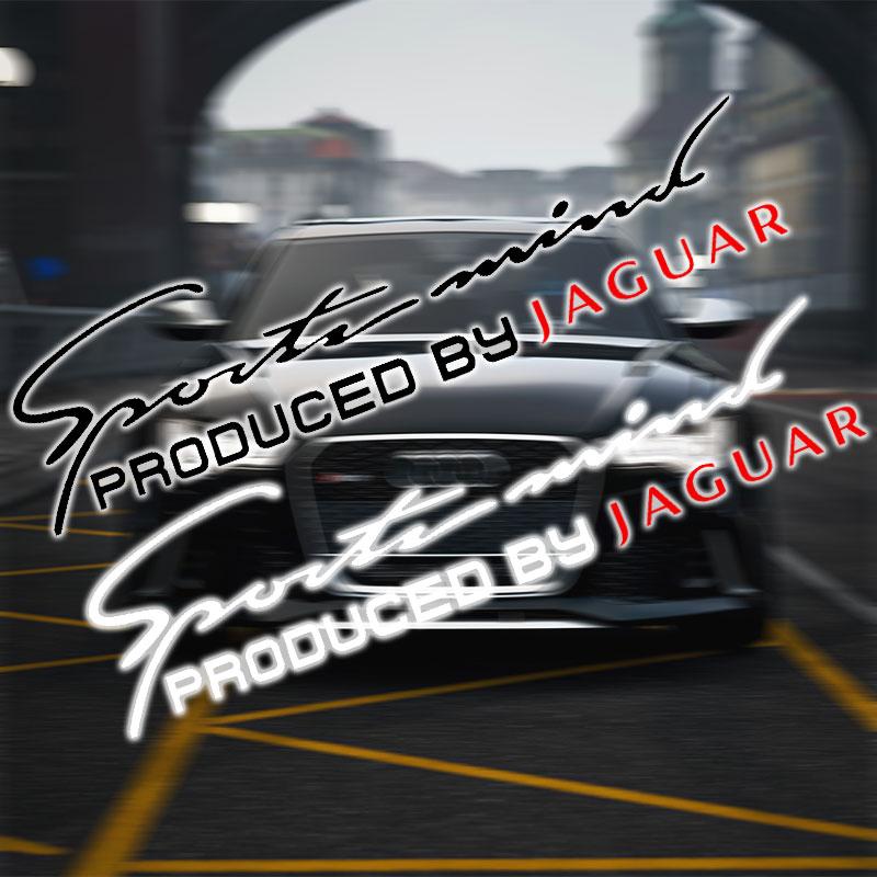 Автомобильная передняя фара Накладка-декоратор 3D Наклейка Капот Спортивный дизайн Для Jaguar XF XJ XE S-Type F-Type X-Type F-Pace I-Pace E-Pace XFR XKR