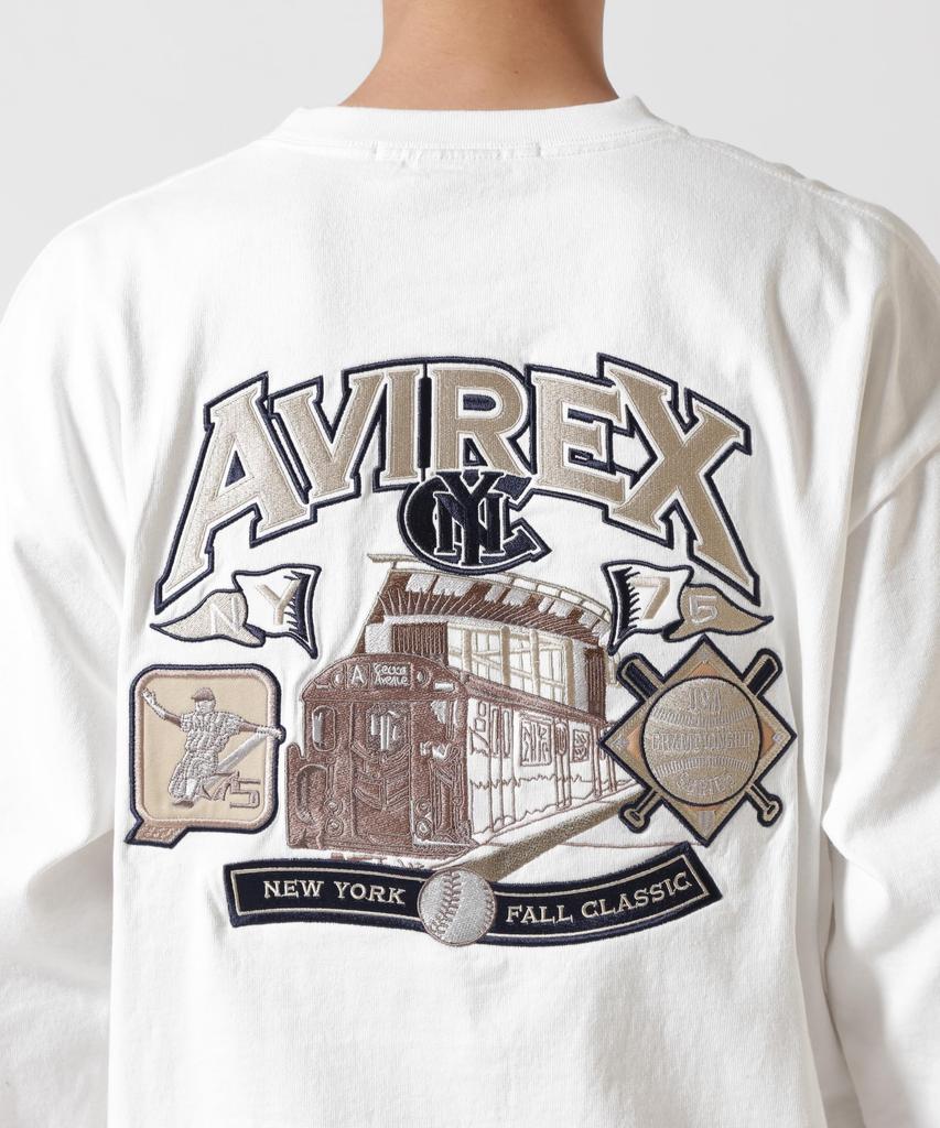 AVIREX ARCHIVE T-SHIRT XL white 783-5130016