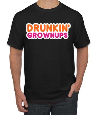 Drunkin Grownups Men Graphic T- Shirt