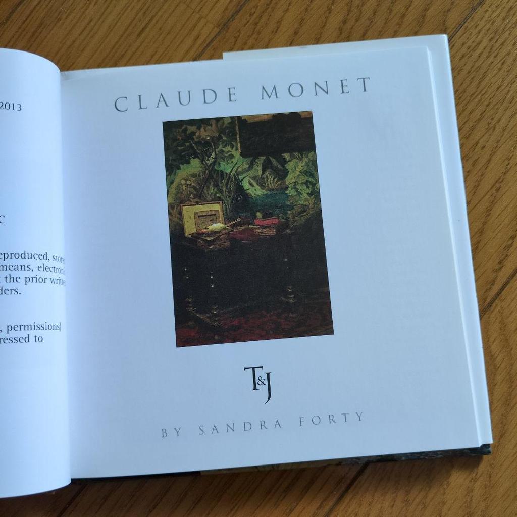 [Б/У] Книга об искусстве Клода Моне