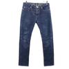 Straight Denim Pants W26 Button Fly Jeans Women Used