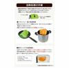 Kirei No Mikata Platinum Silicone Rollable Cutting Board, Boilable and Sterilizable, Large (Black)