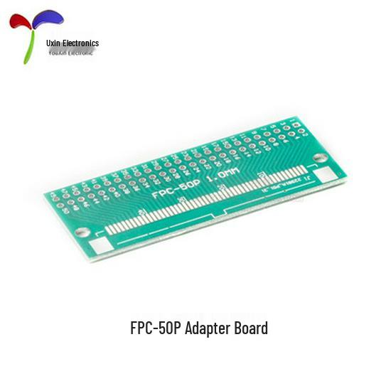 FPC-6/810/12-60P Adapter Board: FFC to 2.54mm Straight Double-Sided 0.5/1.0mm Pitch Test Board