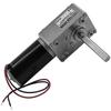 5840-31ZY DC Turbo Worm Geared Motor Power Failure Self-locking 90° Right Angle 51MM Long Shaft Motor 12-24V High Torque 7~470RP