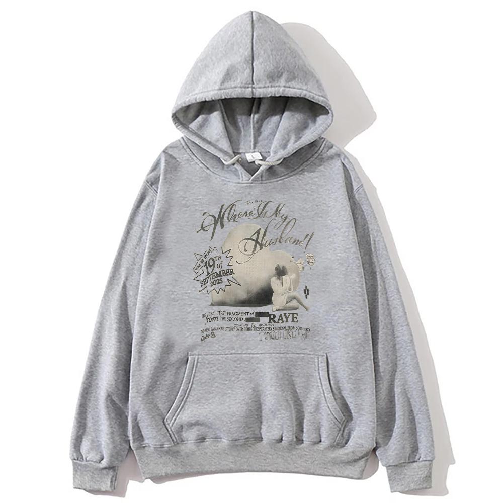 Где мой муж! Raye Однотонные худи с графикой Харадзюку Винтажные свитшоты Женские Мужские Флисовые с длинным рукавом