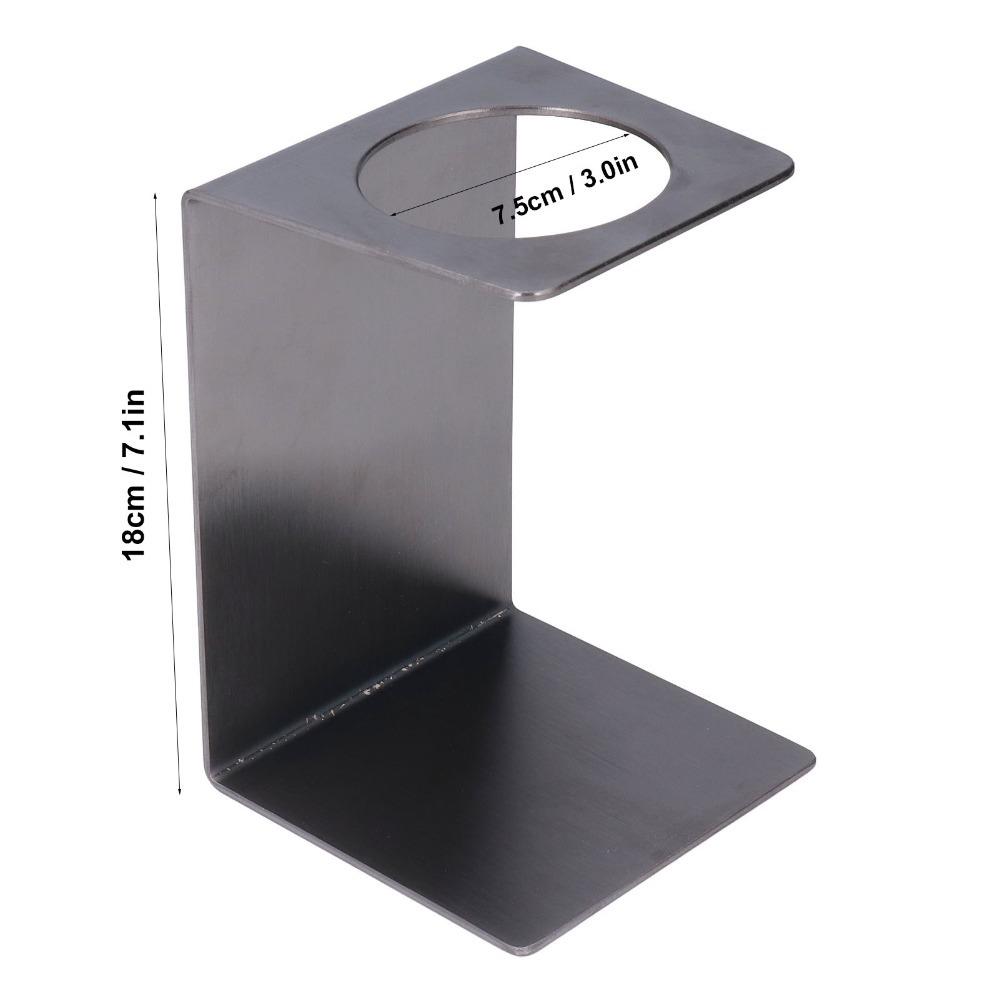 Black Drip Coffee Stand Stainless Steel Pour Over Coffee Station Home Use