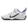 Nike Детские кроссовки Omni Multi-Court PS White Dark Obsidian Light-Ultramarine Fuchsia-Dream DM9026-104