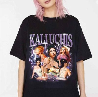 Унисекс графическая футболка Kali Uchis в стиле 90-х