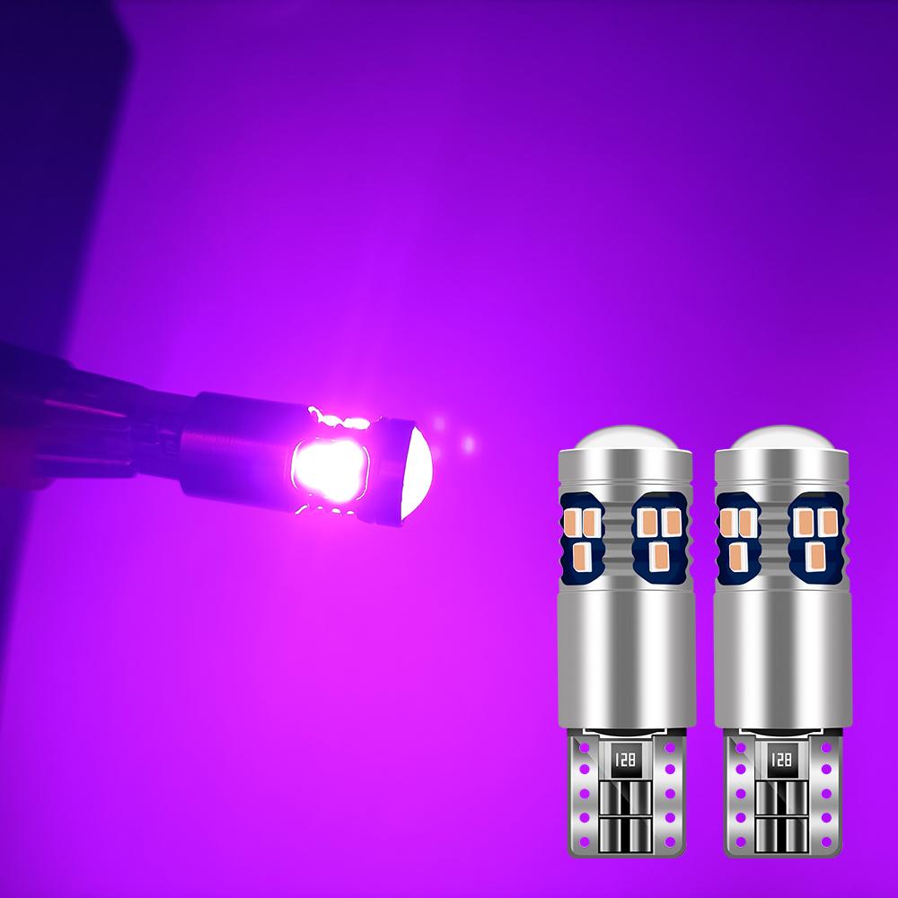 2 шт. Автомобильная сигнальная лампа T10 W5W Led Canbus лампы 18SMD 2014 чипы W5W 168 194 автомобильный светильник для чтения в салоне клиновые боковые лампы 12 В