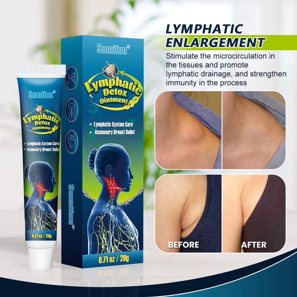 Sumifun Мазь Lymphatic Detox для местного применения подмышками и шеей
