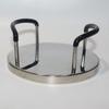 6PCS/SET Round Stainless Steel Coaster Minimalist Drink Pad Creative Insulation Cup Mat  Bar