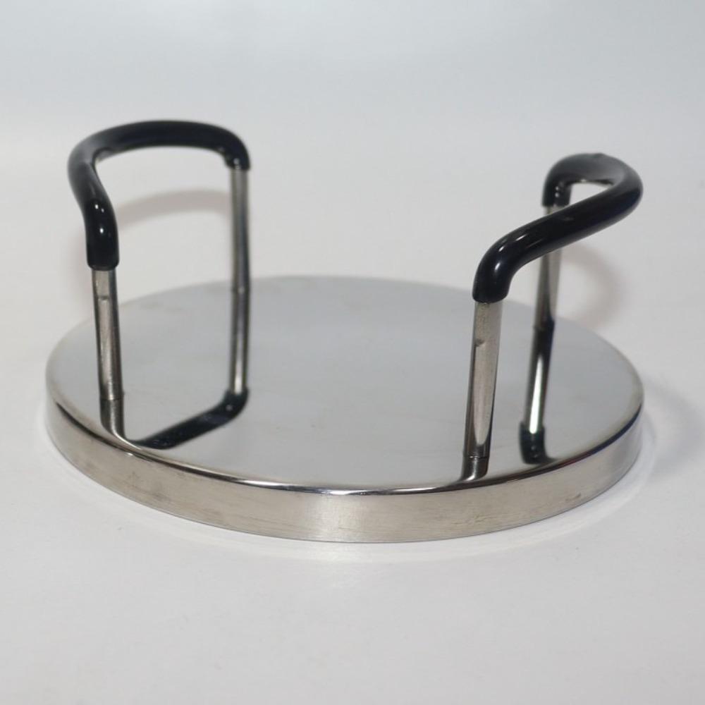 6PCS/SET Round Stainless Steel Coaster Minimalist Drink Pad Creative Insulation Cup Mat Bar