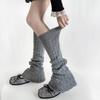 Ballet Style Hollow Leg Cover Women'S Stacked Lace Tube Socks Knitted Buds Slightly Stretched Thin Y2K Hot Girls Calf Socks
