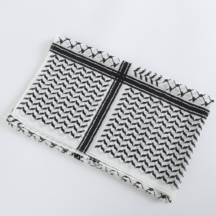 Арафат Хиджаб Шемаг Шарф Арабский Дубай Саудовский Пустынный Шарф Впитывающий пот Шаль