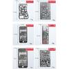 Stainless Steel Template Ruler School Projects Drawing Template Ruler  Gift Stationery