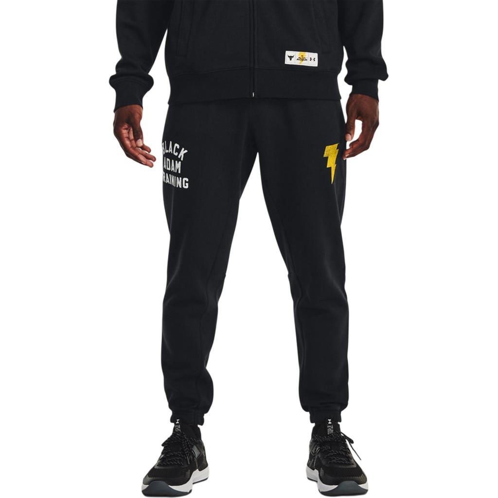 Under Armour Брюки Project Rock Drawstring Casual Мужские Брюки Черные 1377750-001