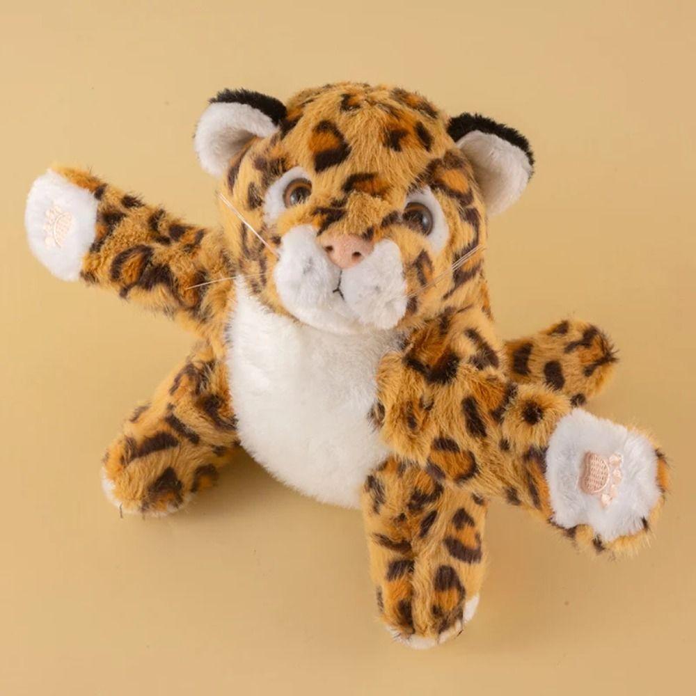Rabbit Leopard Animal Slapping Wristband Forest Animal Plush Hand Ring  Children Game Props