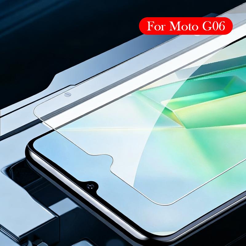 2PC Tempered Glass For Moto G06 Dust-free Installation Film Screen Protector for MOTO G06