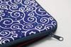 Кёсукэ Дот Арабеск Штамповочный Книжный Чехол Темно-синий L-образный