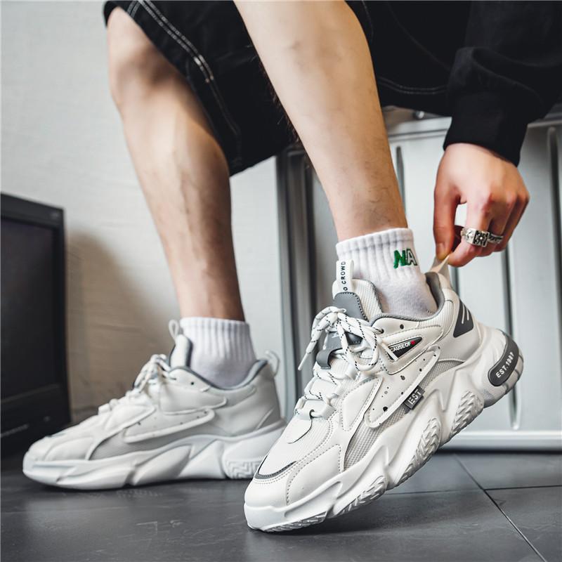 2025 Autumn and Winter New Breathable Low-top Sports Shoes, Men's Casual Versatile Trendy Shoes, Student Durable Running Shoes