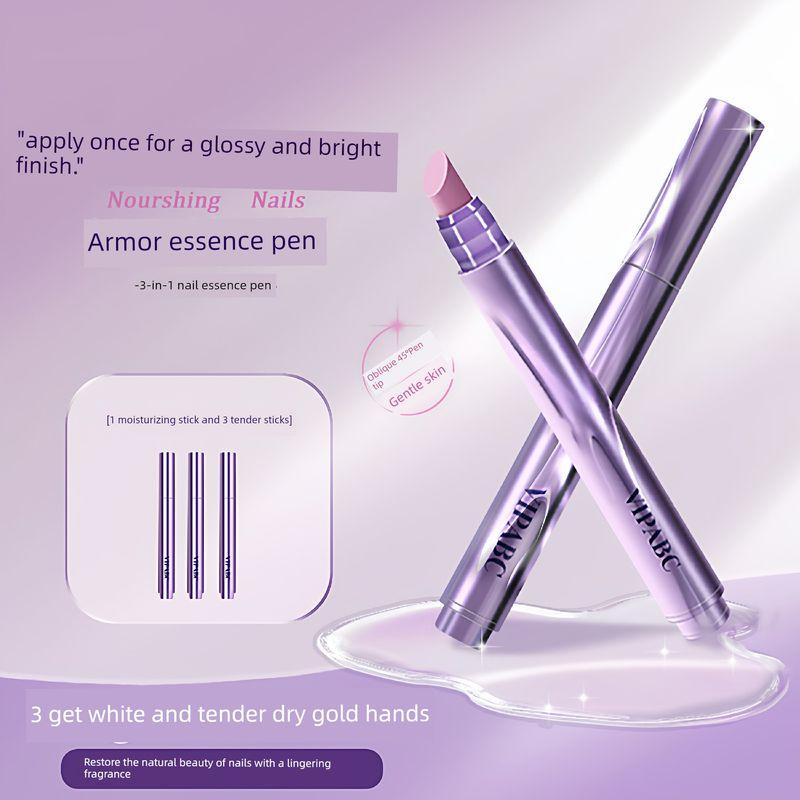 Three-In-One Manicure Essence Pen, Exfoliating, Manicure, Nail Care, Finger Edge Oil, Nutrient Solution, Damaged Care Oil, Anti-Breakage