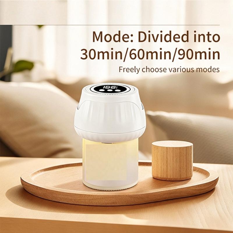 Plastic Flameless Fragrances Diffuser Light Wax Warmer Light for Mood Setting and Relaxation with 10 Hour Runtimes