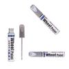 New 1pc 12ml Silver Black Alloy Wheel Up Pen Repair Paint Curbing Scratch Maker With Brush Wheel Scratch Spray Paint Hub