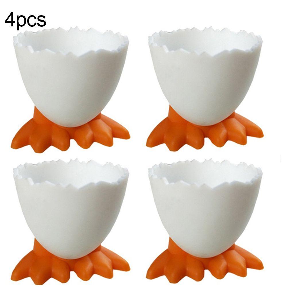 1/2/4Pcs Cute Cooking Tool Creative Eggs Container Separator Kitchen Supplies Egg Cup Holder