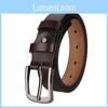 Leather Belt For Men And Women With Alloy Pin Buckle For Office And Casual Outfits