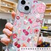 Забавный мультяшный чехол для мобильного телефона Apple 15Plus iPhone16 прозрачный 13/14 противоударный 11Promax креативный 7/8