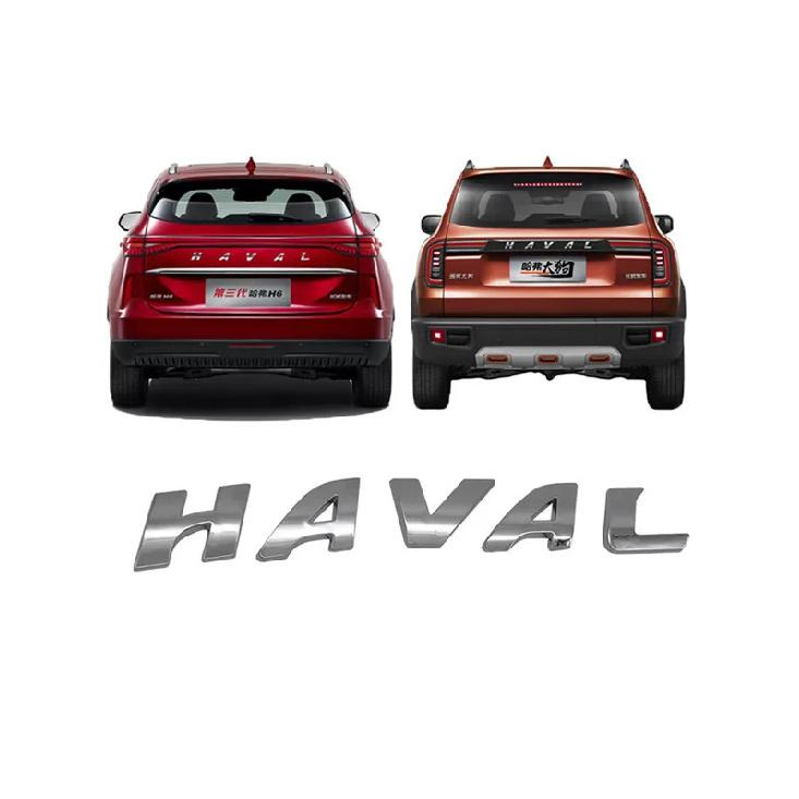 3921012XKZ4CA "HAVAL"letter Rear Trunk Tailgate Car Decals Suitable for Great Wall Hover haval H6 3RD DARGO